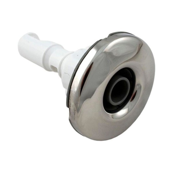 Jet Internal, Waterway Adjustable Cluster Storm, Directional, 3" Extra Large Face, Gray w/Stainless Escutcheon : 229-9977S