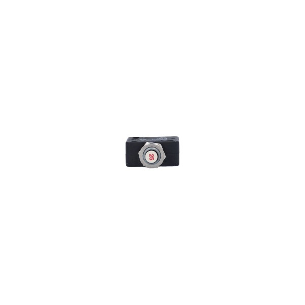 Circuit Breaker, Panel Mount, 25 Amp, 7/16"Diameter : HR1-25