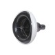 Jet Internal, Rising Dragon, Alpha Face, Pulse, 5" Face, 5-Scallop, Gray : RD203-5510