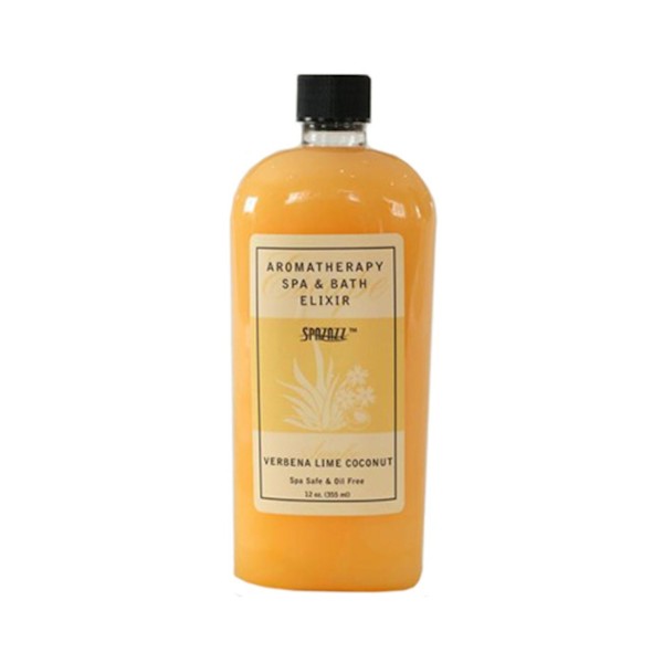 Fragrance, Spazazz, Elixir, Verbena Lime Coconut, 12oz Bottle : SZ125