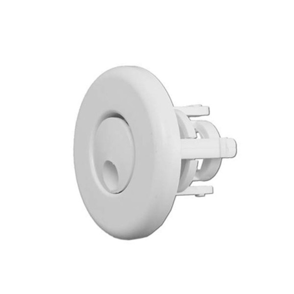 Jet Internal, Waterway Mini Jet, Whirly, 2-1/2" Face, Smooth, White : 212-1030