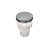 Air Control, Venturi, CG Air, 1/2" Round Silent Series, Chrome : AC/SLK-CP