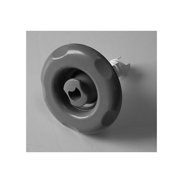 Jet, Poly, Elite, Large Face Rotational, 5 Scallop, Gray : 11832