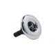 Jet Internal, Rising Dragon Quantum, 3" Face, Screw In, Pulsator, Smooth, Gray w/ Stainless Escutcheon : RD203-3427S