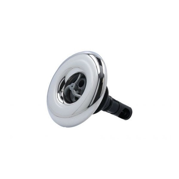 Jet Internal, Rising Dragon Quantum, 3" Face, Screw In, Pulsator, Smooth, Gray w/ Stainless Escutcheon : RD203-3427S