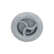 Jet Internal, Rising Dragon, Pulse, 5" Face, 5-Scallop, Gray : RD201-5417