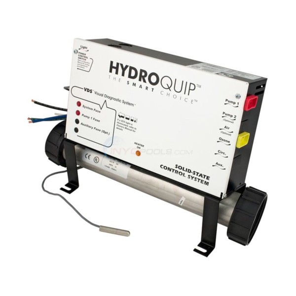 Equipment System, HydroQuip ES6100, 5.5kW, Pump1- 1.0HP, Less Blower w/Cords & Spaside : ES6100-B