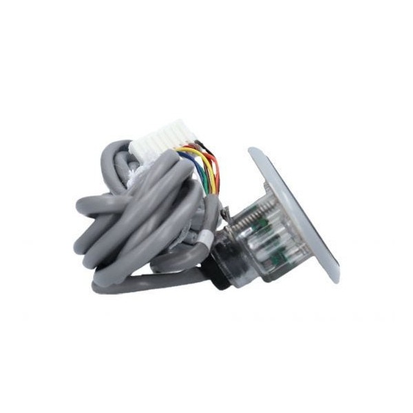 Spaside Control, HydroQuip Eco-1, Oval, 4-Button, LED, Pump1-Light-Up-Down : 34-0193