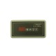 Spaside Control, HydroQuip Eco-6, Small Rectangle, 4-Button, LED, Pump1-Blower/Aux-Light-Temp : 34-0208