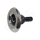 Jet Internal, Rising Dragon, Quantum, Dual Rotating, 4" Face, Smooth, Black/Stainless Steel : RD201-L4421S