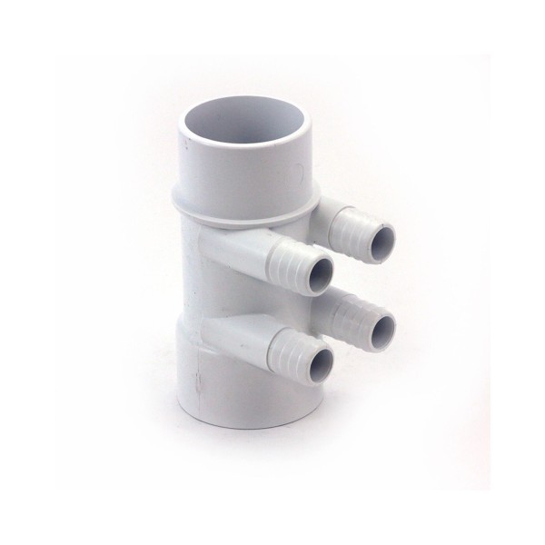 Manifold, PVC, Magic, 2"S x 2"Spg x 4 3/4"RB Ports : 0364-20
