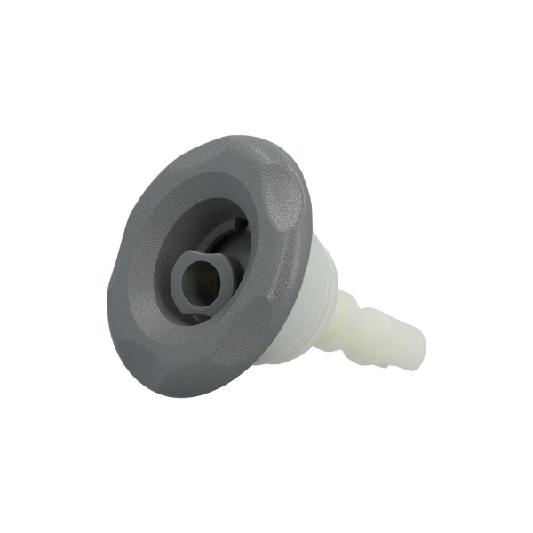 Jet Assembly, Waterway, Mini Storm, Rotating, 3" Face, 5-Scallop, Gray : 229-0027