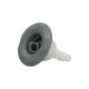 Jet Assembly, Waterway, Mini Storm, Rotating, 3" Face, 5-Scallop, Gray : 229-0027