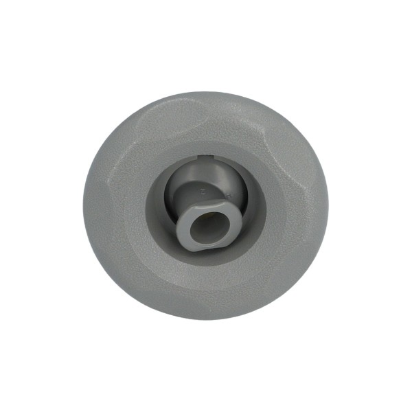 Jet Assembly, Waterway, Mini Storm, Rotating, 3" Face, 5-Scallop, Gray : 229-0027