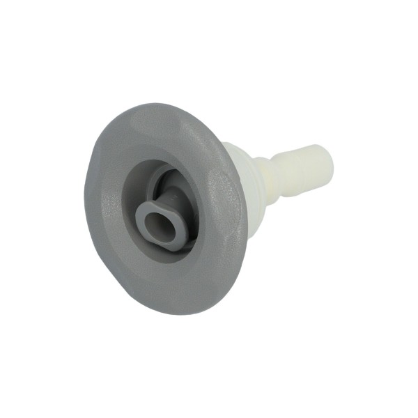 Jet Assembly, Waterway, Mini Storm, Rotating, 3" Face, 5-Scallop, Gray : 229-0027