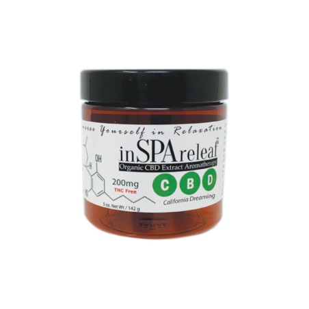 Aromatherapy, inSPAration releaf, 4 oz CBD Crystals - California Dreaming : 1686