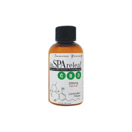 Aromatherapy, inSPAration releaf, 2 oz CBD Liquid - Lavender Haze : 1684
