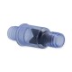 Check Valve, Hot Springs, Diaphram, 3/4"RB x 3/4"RB, Clear : 35233