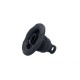 Jet Internal, Rising Dragon, Directional, 5" Face, 5-Scallop, Black : RD203-8511