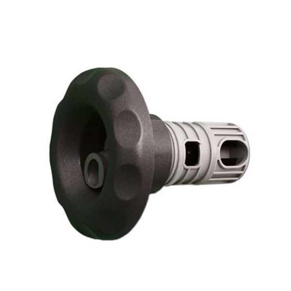Jet Internal, Pentair Cyclone Luxury, Turbo Swirl, 3-1/2" Face, 2 Tone Gray Dimension One : 944551MD