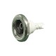 Jet Internal, Waterway Poly Storm, Twin Roto, 3-3/8" Face, 5-Scallop, Gray w/ Stainless Escutcheon : 212-8127S