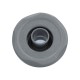 Jet Internal, Pentair Diverter Jet, Diverter Jet, 3-Port, 4-1/2" Face, Emerald Cut, 1" Orifice, Dark Gray : 474811WW