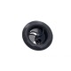 Jet Internal, Rising Dragon, Pulse, 5" Face, 5-Scallop, Black : RD203-5411