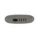 Spaside Control, Balboa MVP/VL260, Oval, 4-Button, Gray Bezel, No Overlay : 53646