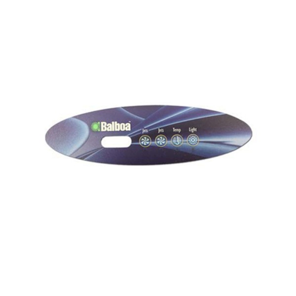 Spaside Control, Balboa MVP/VL260, Oval, 4-Button, Gray Bezel, No Overlay : 53646