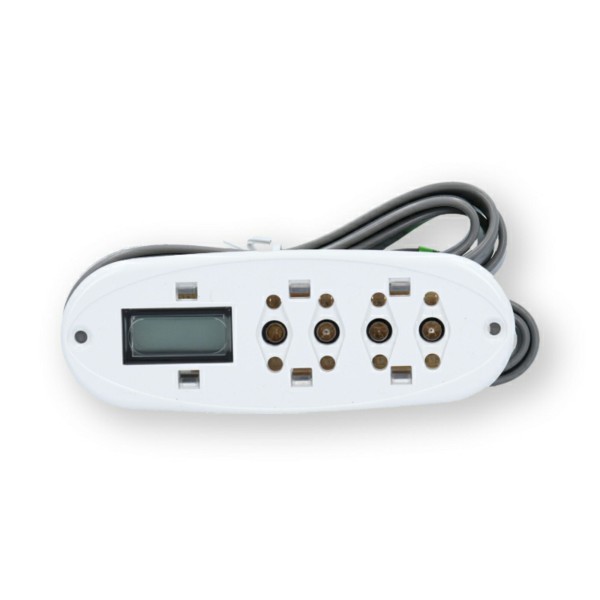 Spaside Control, Balboa MVP/VL200, Mini Oval, 4-Button, LCD, No Overlay : 53676