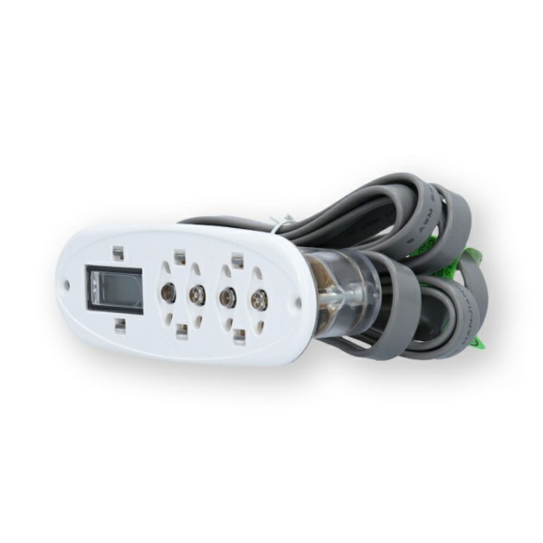 Spaside Control, Balboa MVP/VL200, Mini Oval, 4-Button, LCD, No Overlay : 53676