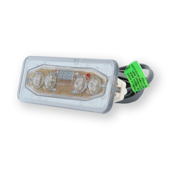 Spaside Control, Balboa VL403, Lite Duplex, 4-Button, LED, No Overlay : 54130