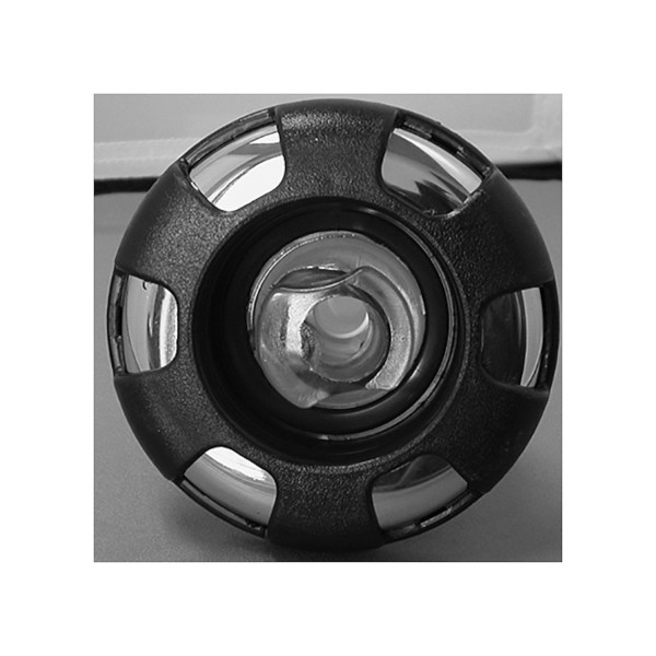 Jet, Poly Storm, Led, Rotational, Black/Ss Trim, 6-Spoke Esc : 12613