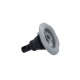 Jet Internal, Rising Dragon Quantum, 5" Face, Screw In, Directional, Smooth, Gray w/ Stainless Escutcheon : RD203-5717S