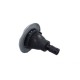 Jet Internal, Rising Dragon Quantum, 5" Face, Screw In, Directional, Smooth, Gray w/ Stainless Escutcheon : RD203-5717S