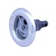 Jet Internal, Rising Dragon Quantum, 5" Face, Screw In, Pulsator, Smooth, Gray w/ Stainless Escutcheon : RD203-5427S