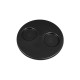 Filter Lid,WATERW,Top Load Filter,w/2 Cup Holders,Black 10-1/8"OD : 519-1081