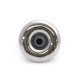 Jet Internal, Rising Dragon Quantum, 3" Face, Screw In, Directional, Smooth, Gray w/ Stainless Escutcheon : RD203-3717S