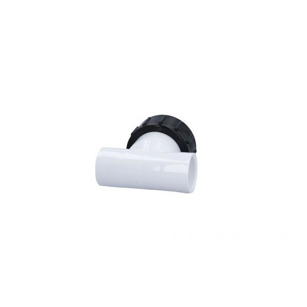 Union, Pump, Low Profile Tee, 1-1/2"MBT x 1"Slip x 1"Slip w/O-Ring : 332001