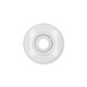 Wall Fitting Assembly, Jet, HydroAir Standard, 3-3/8" Face, White w/ Eyeball, Retaining Ring, Wall Fitting & Gasket : 10-3100