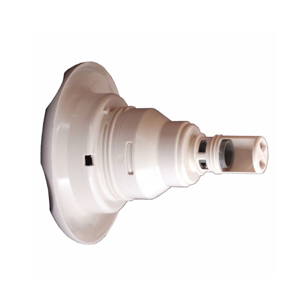 Jet Internal, Waterway Power Storm, Thread-In, Gunite, Directional, 5" Face, 5-Scallop, White : 229-7630G