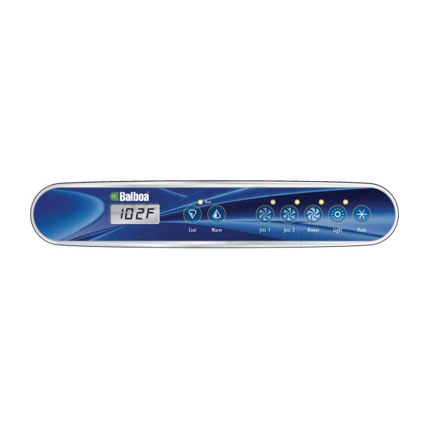 Spaside Control, Balboa ML550, 7-Button, LCD, No Overlay : 53393
