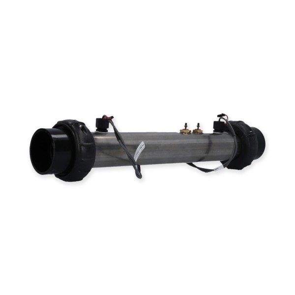 Heater Assembly, Balboa M7, SUV/2000M7, 5.5kW, 230V, 2" x 15"Long, w/2 Sensors, Tailpieces : 58010