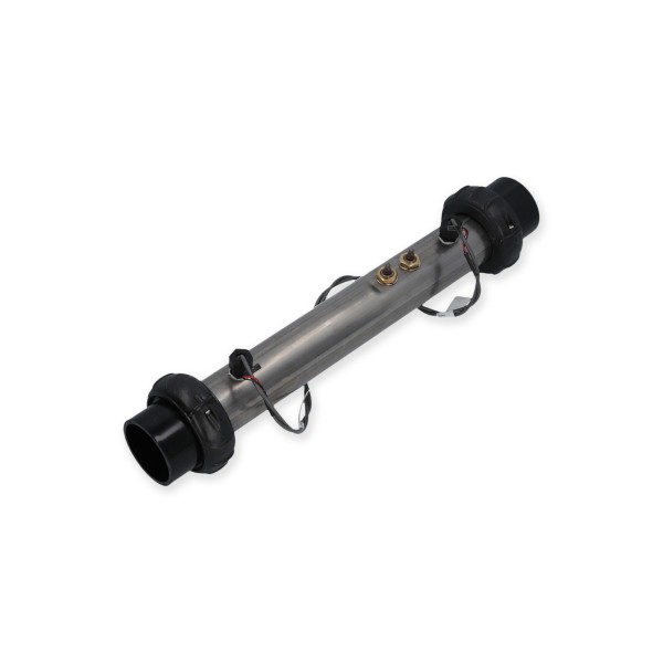 Heater Assembly, Balboa M7, SUV/2000M7, 5.5kW, 230V, 2" x 15"Long, w/2 Sensors, Tailpieces : 58010