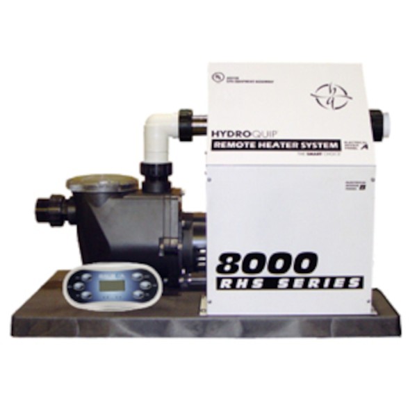 Equipment System, HydroQuip ES4220, 5.5kW, Pump1- 3.0HP, Less Blower, Pump2 Ready w/Cords & Spaside : ES4220-H