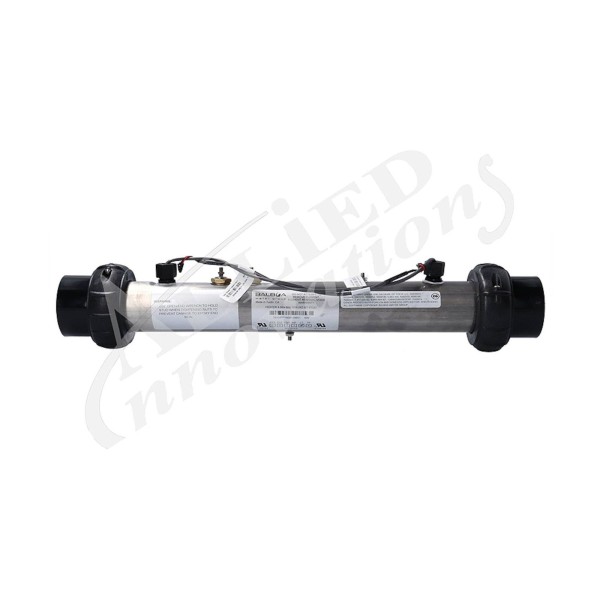 Heater Assembly, Balboa M7, VS/EL, 4.0kW, 230V, 2" x 15"Long, w/2 Sensors, Tailpieces : 58104
