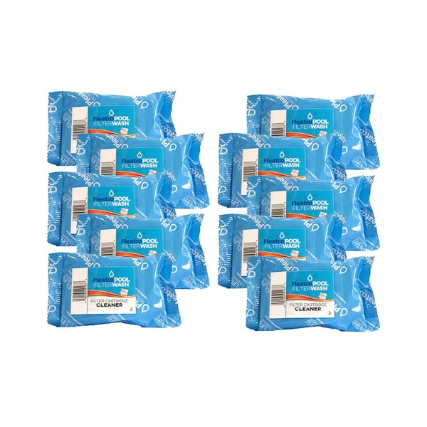 Filter Cleaner, Pleaatco, Spa Cartridge Cleaning Tablets In Dispense Box, 40 Packests : PWASH-SPA-PAK