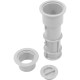 Umbrella Sleeve, Aquastar, 7.5", w/Sleeve & Center Cap White : US101