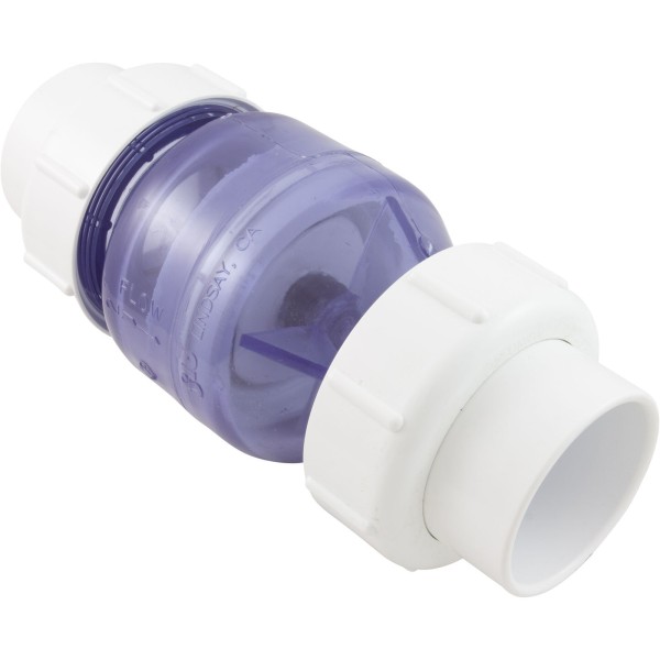 Check Valve, Flo Control, Spring, 2"s, 1/2 lb, True Union : 1700C20