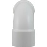 90 Elbow, Sweep, Waterway, 1-1/2" Slip x 1-1/2" Spigot : 411-9100